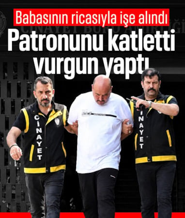 Bursa'da patronunun boğazını kesti
