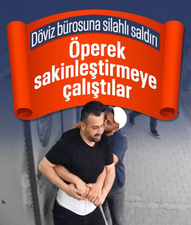 Hatay'da döviz bürosuna silahlı saldırı: Görüntüler ortaya çıktı
