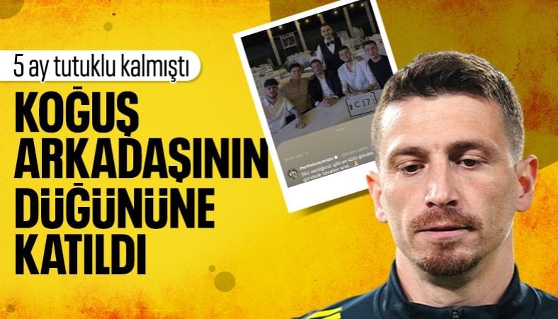 Mert Hakan Yandaş, cezaevindeki koğuş arkadaşını mutlu gününde yalnız bırakmadı