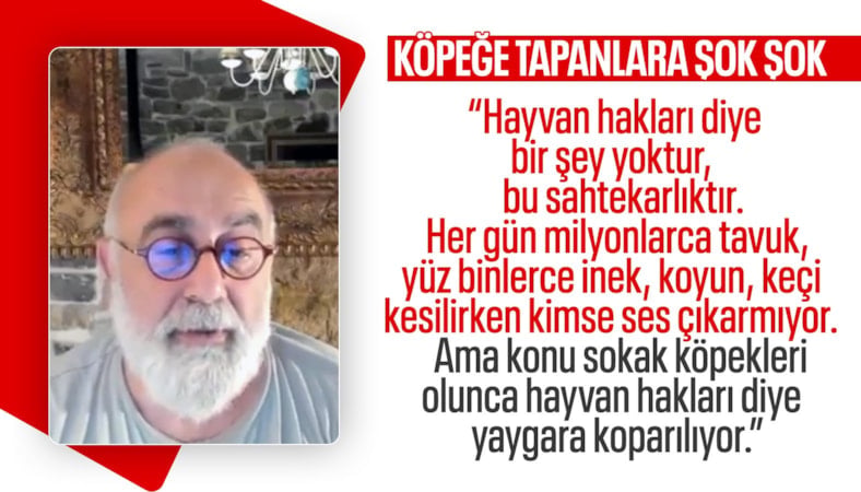 Sevan Nişanyan: Hayvan hakları diye bir şey yoktur