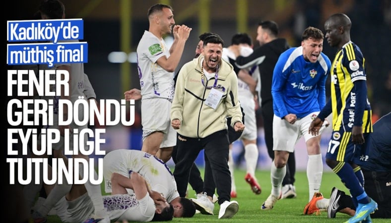 Fenerbahçe, Eyüpspor ile 3-3'lük skorla beraber kaldı