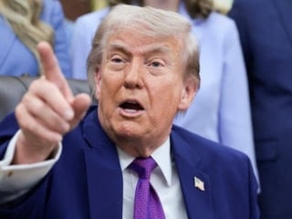 Trump'tan İran'a harita paylaşımlı tehdit