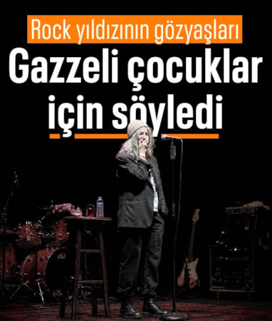 Patti Smith İstanbul'da savaş bölgelerindeki çocuklar için söyledi