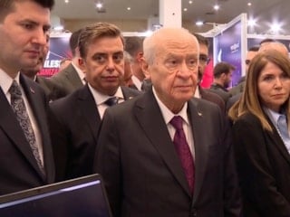 Ülkü Ocakları'ndan TEKNOCAK Festivali: Devlet Bahçeli stantları gezdi
