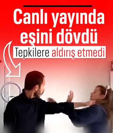 Denizli’de TikTok canlı yayınında kadına şiddet: Tepkilere rağmen yayını sürdürdü