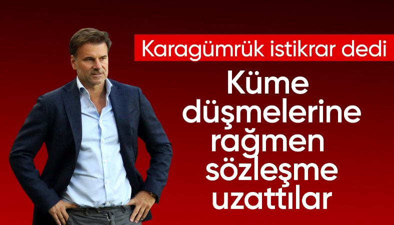 Fatih Karagümrük'te Aleksandar Stanojevic'in sözleşmesi yenilendi
