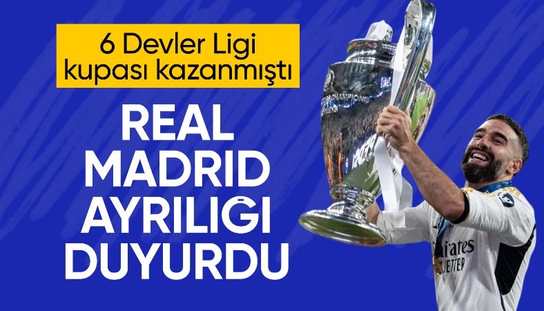 Real Madrid'de Dani Carvajal takımdan ayrılacak