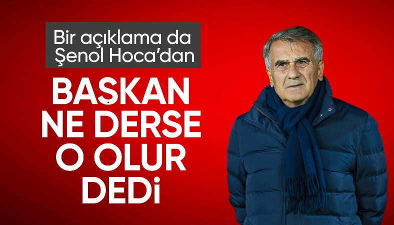 Şenol Güneş'ten Serdal Adalı'nın sözlerine yanıt!