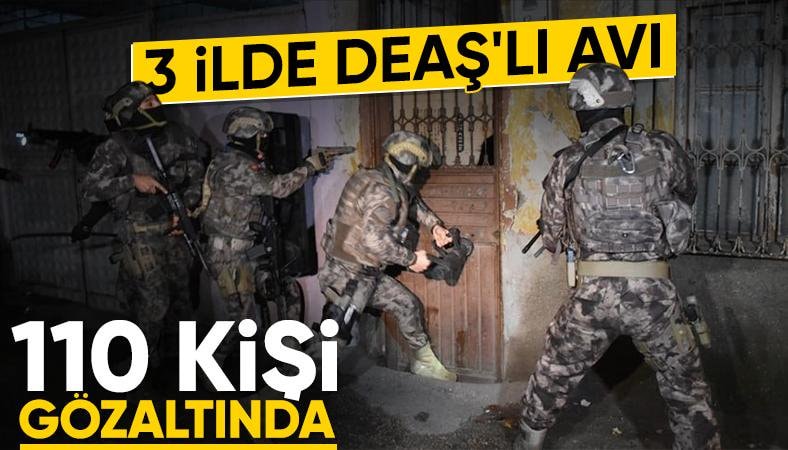 İstanbul merkezli 3 ilde DEAŞ operasyonu