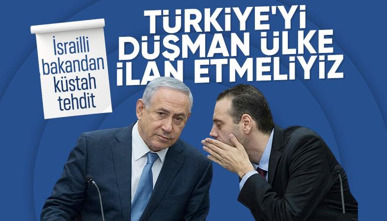 İsrail Kültür Bakanı: Türkiye'yi düşman ülke ilan etmeliyiz