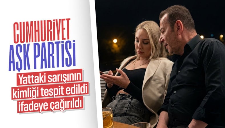 Tanju Özcan'ın yanındaki sarışın kadının kimliği ortaya çıktı: Beni evimden aldı