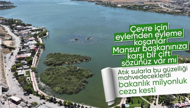 Ankara Büyükşehir Belediyesi'ne 1.6 milyonluk atık su cezası