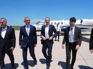 UEFA Başkanı Aleksander Ceferin, İstanbul'a geldi