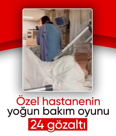 Elazığ'da özel hastanenin yoğun bakımında hastaların cihaza bağlı olmadığı ortaya çıktı