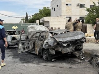 Suriye'nin başkenti Şam'da patlama: 1 asker hayatını kaybetti