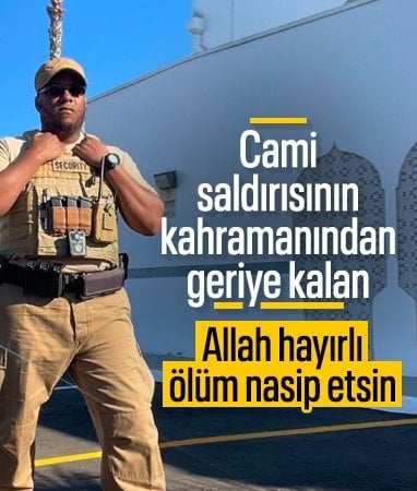 Cami saldırısında çocukların hayatını kurtaran kahramanın son mesajı: Allah hayırlı ölüm nasip etsin