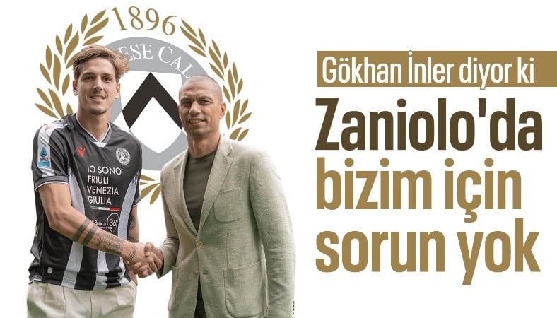 Udinese Sportif Direktörü Gökhan İnler: Zaniolo için sorun yok