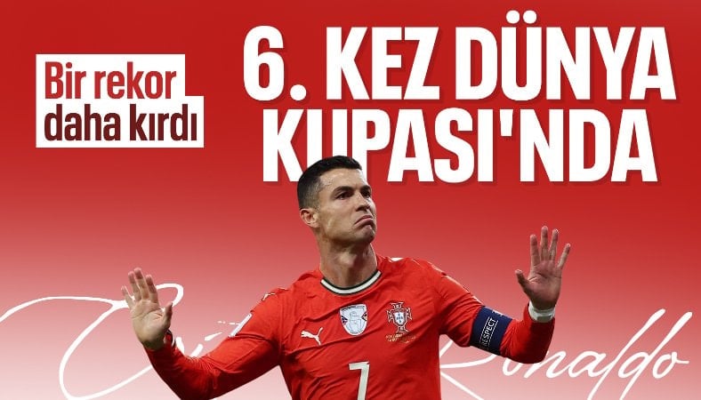 Portekiz'in Dünya Kupası kadrosu açıklandı: Cristiano Ronaldo listede