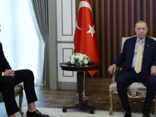 Cumhurbaşkanı Erdoğan, Alperen Şengün ile görüştü