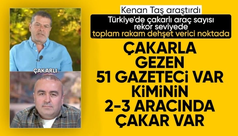 Türkiye'de çakarlı araç sorunu: Suistimal iddiaları gündemde