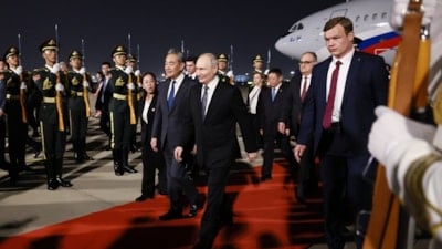 Rusya Devlet Başkanı Vladimir Putin Çin'de