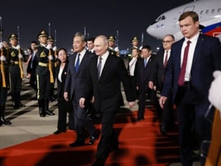 Rusya Devlet Başkanı Vladimir Putin Çin'de