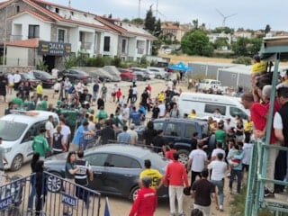 Muğla'da 19 Mayıs kapsamında yapılan futbol maçında kavga çıktı