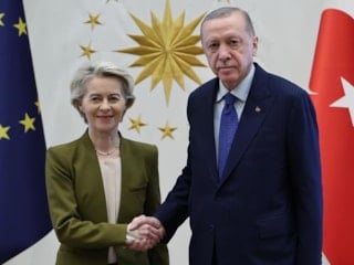 Cumhurbaşkanı Erdoğan, Ursula Von der Leyen ile telefonda görüştü