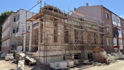 Edirne’de kurtuluşta bayrağın ilk çekildiği yapı restore ediliyor