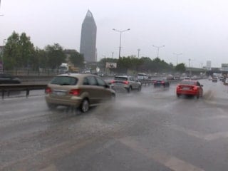 İstanbul'da yağmur etkili oluyor