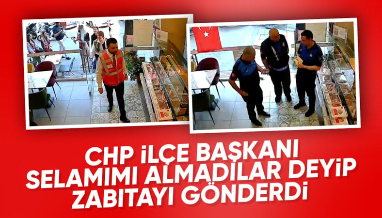 İstanbul Üsküdar'da CHP'lilere selam vermeyen esnafa ceza kesildi