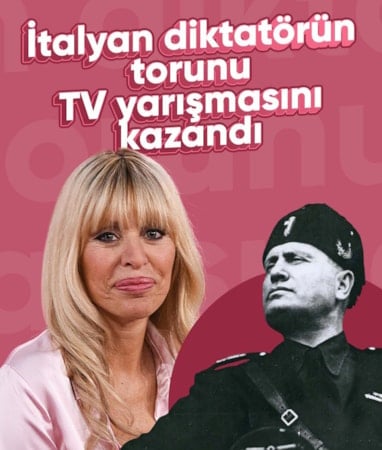 İtalya'da Benito Mussolini'nin torunu TV yarışmasında birinci oldu