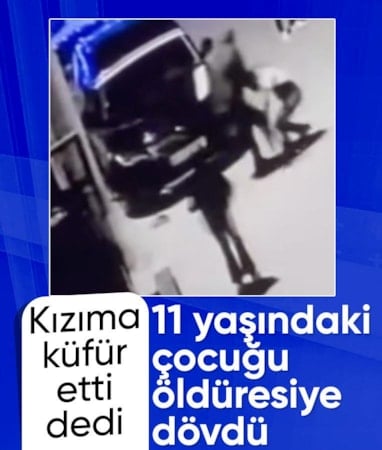 Afyonkarahisar'da 'Kızıma küfrettin' diyerek 11 yaşındaki çocuğu darbetti