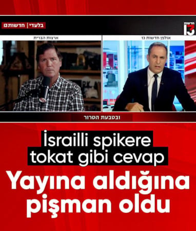 Tucker Carlson'dan İsrail'e: Çocukları öldüren ülke