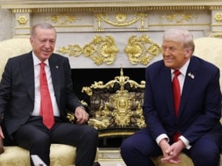 Cumhurbaşkanı Erdoğan, Donald Trump ile telefonda görüştü