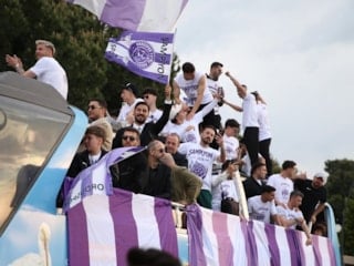 52 Orduspor FK, 2. Lig'e çıkmasını kutladı