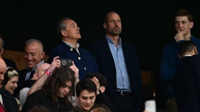 Prens William İstanbul'da gerçekleşen UEFA finalinde görüntülendi