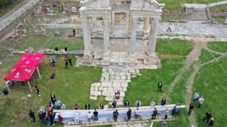 Aydın'da gastronomi kültürü, 14 metre uzunluğundaki pideyle tanıtıldı