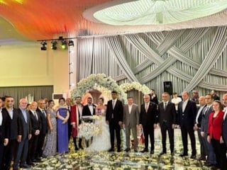 Uşak’ta 15 şahitli nikah töreni yapıldı