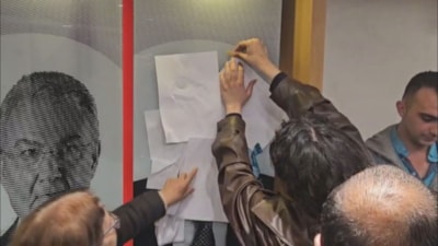 CHP İstanbul İl Başkanlığı'na Kılıçdaroğlu sansürü: Fotoğrafının üzeri kapatıldı