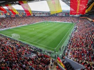 Göztepe tribünde zirvede yer aldı
