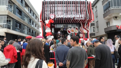 Samsunspor FC Store mağazası hizmete açıldı