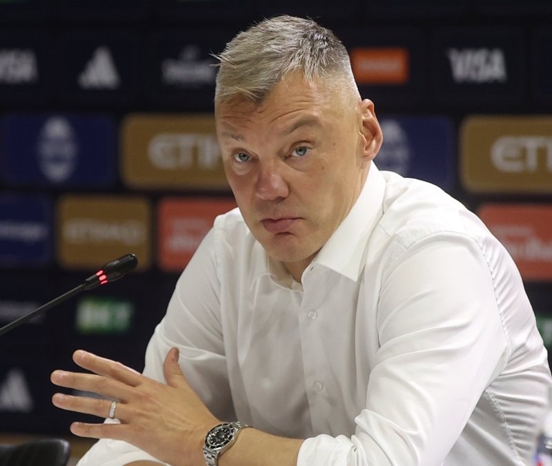 Sarunas Jasikevicius: Nakavt olduk
