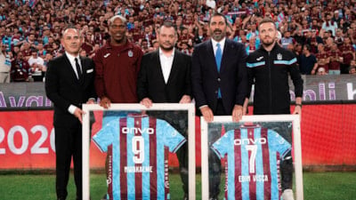 Trabzonspor, Nwakaeme ve Visca'ya veda etti