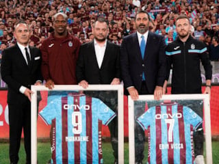 Trabzonspor, Nwakaeme ve Visca'ya veda etti