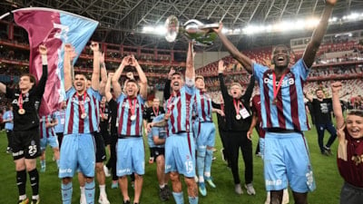 Türkiye Kupası'nı Trabzonspor kazandı