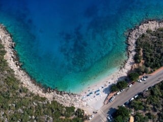 Antalya mavi bayraklı plajda dünya lideri