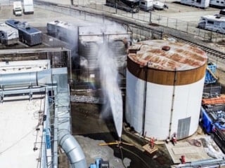 ABD’de zehirli kimyasal tankında arıza meydana geldi: 40 bin kişi tahliye edilecek