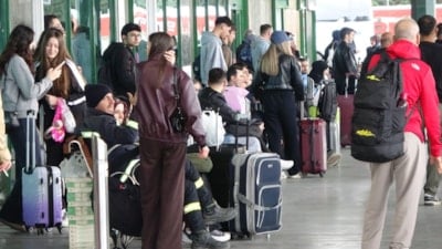 Kocaeli otogarında bayram tatili nedeniyle yoğunluk oluştu