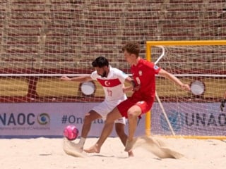 Plaj Futbolu Milli Takımı, Polonya'ya farklı kaybetti